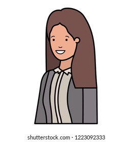 business woman avatar character