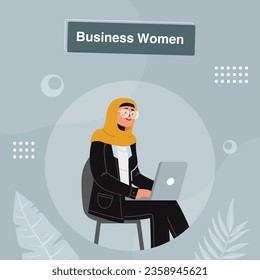 	
Business woman a beautiful young girl work businesswoman creative