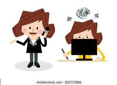 Business woman D
