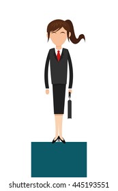 business woman icon