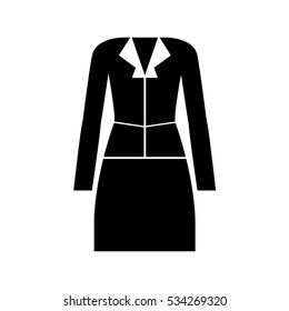 Business Woman Pictogram Icon Image Stock Vector (Royalty Free ...