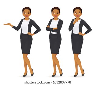 Business woman set