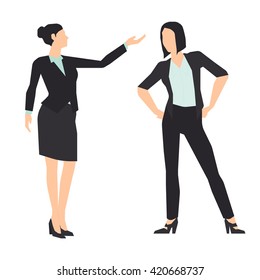 Business woman set