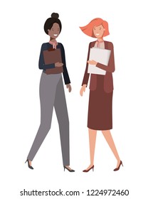 business women avatar character