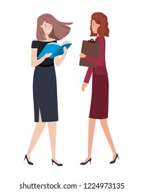 business women avatar character