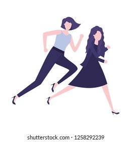 business women avatar character