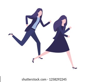business women avatar character
