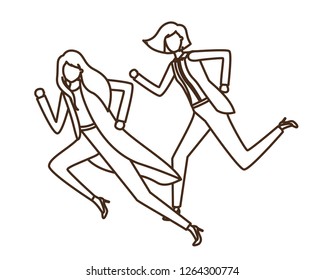 business women avatar character