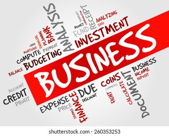 BUSINESS word cloud concept