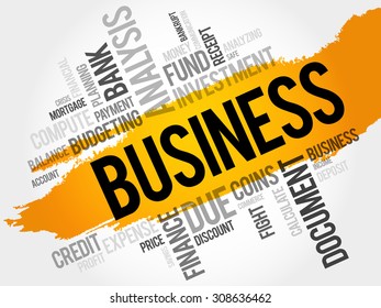 BUSINESS word cloud concept