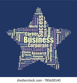 business word cloud design