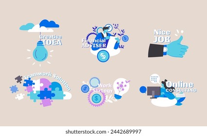 Business work concept with special offer promo