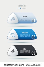 Infografik-Vorlage für die Arbeitsabläufe in Unternehmen.