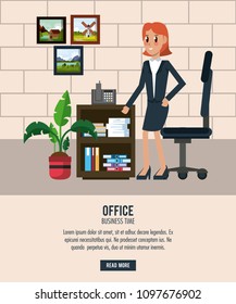Business workers in office