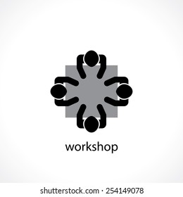 business workshop concept icon