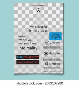 Business Workshop Flyer Vector Design 