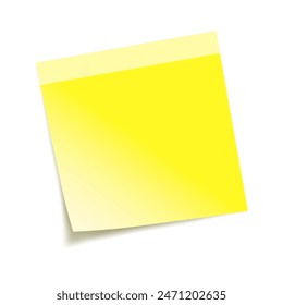 business yellow paper banner vector illustration