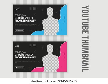 Business YouTube Thumbnail Design Template