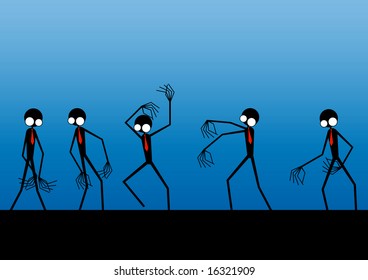 business zombie background