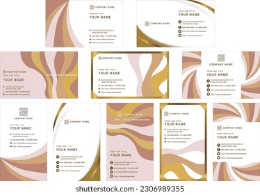 business_card_template19. Edit elements such as titles and images according to the purpose, and use them in combination.