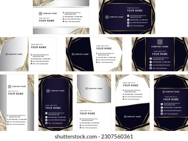 business_card_template32. Edit elements such as titles and images according to the purpose, and use them in combination.
