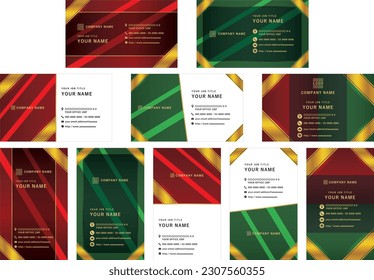 business_card_template33. Edit elements such as titles and images according to the purpose, and use them in combination.