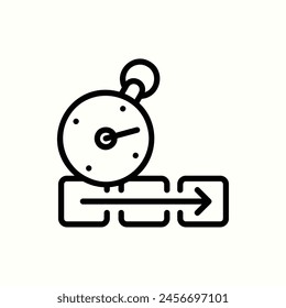 business_efficiency icon, isolated icon in light background, perfect for website, blog, logo, graphic design, social media, UI, mobile app