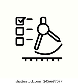 business_precision icon, isolated icon in light background, perfect for website, blog, logo, graphic design, social media, UI, mobile app