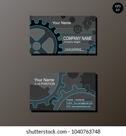 businesscard Technology, vector