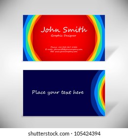 Business-card template