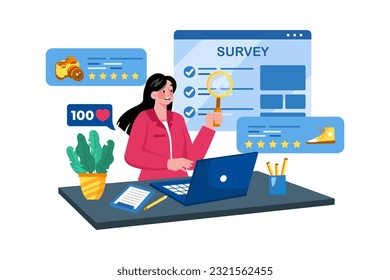 Businesses understand customer needs through surveys.