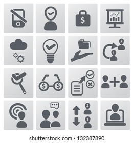 Business,Human resource management icons,vector
