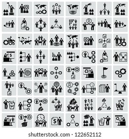 Business,Human resource,icons,Vector