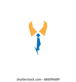 businessman abstract logo