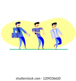 businessman, activities, vector
