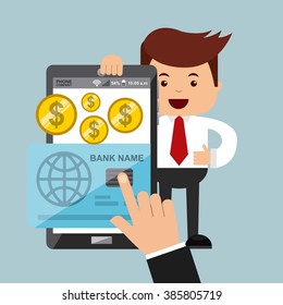 businessman activity design 