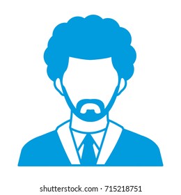 Businessman avatar cartoon