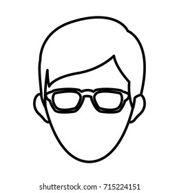Businessman avatar cartoon