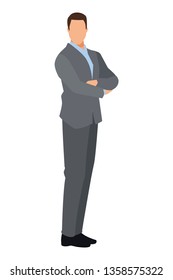 businessman avatar cartoon character