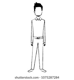businessman avatar character icon