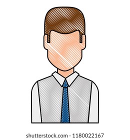 businessman avatar character icon