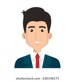 businessman avatar character icon