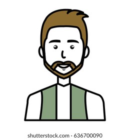 businessman avatar character icon