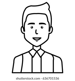 businessman avatar character icon