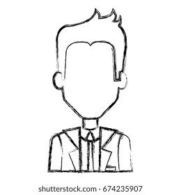 businessman avatar character icon