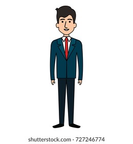 businessman avatar character icon