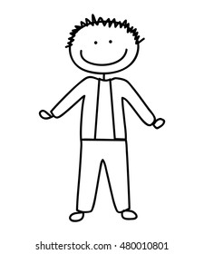 businessman avatar character isolated vector illustration design