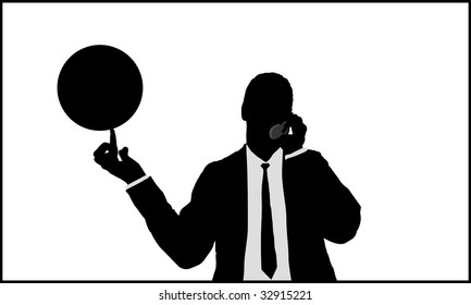 businessman and basketball player