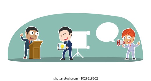 Businessman Be Brave