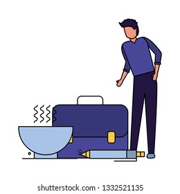 businessman with briefcase
